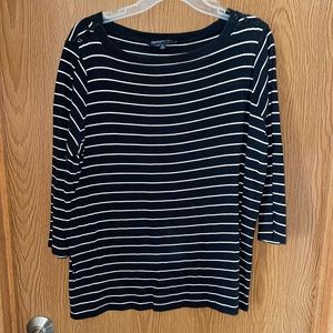 Jones New York Striped Blouse